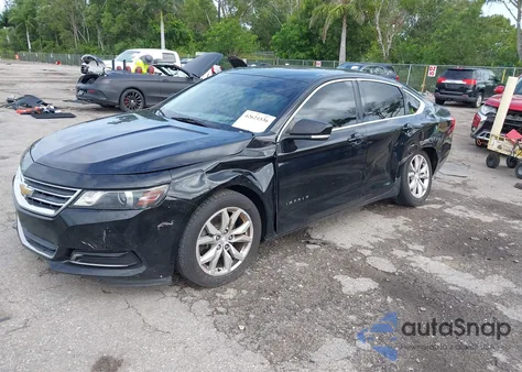 2018 Chevrolet Impala 1Lt from USA, damaged, VIN 2G1105S39J9126091